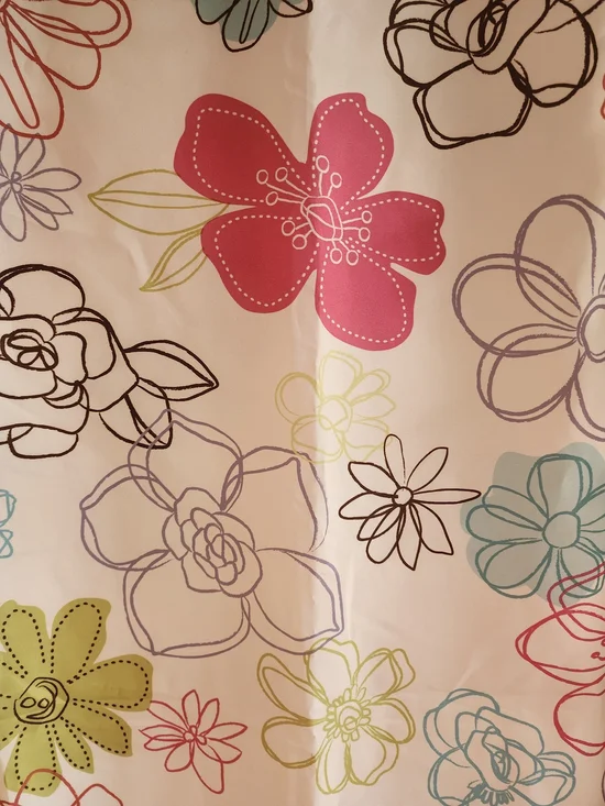 Vibrant Flower Shower Curtain