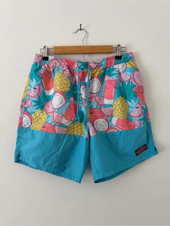 Vineyard Vines Tropical Fruit Swim Shorts