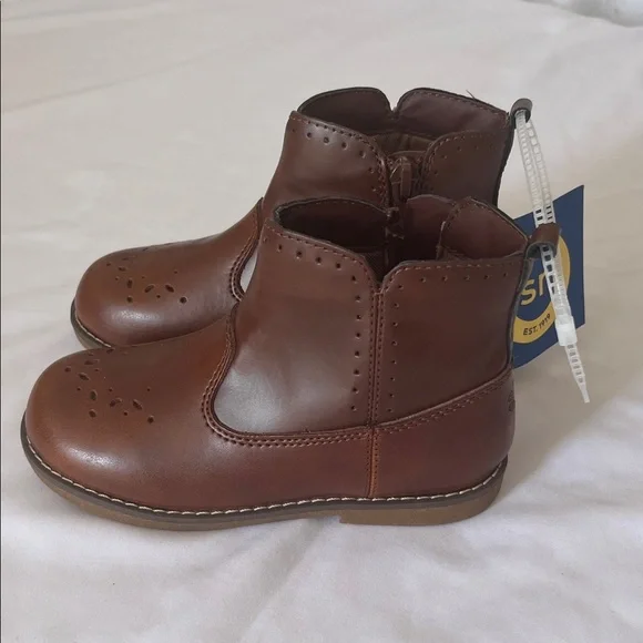 Stride Rite Chestnut Kids Boots