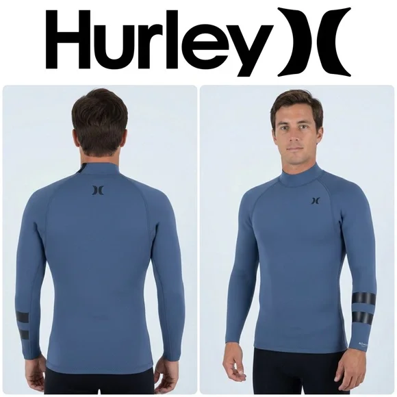 NWT Hurley 🏄‍♂️ Advantage Plus Men's Wetsuit Top 1/1mm • SMALL