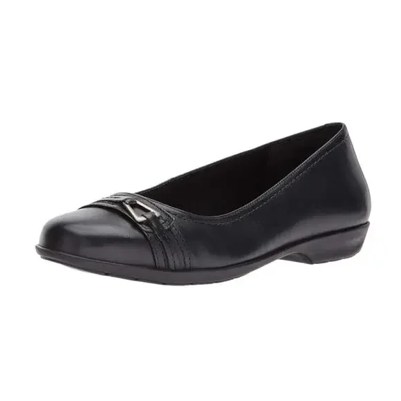 Walking Cradles Women's Flynn Flats Black Size 6 N