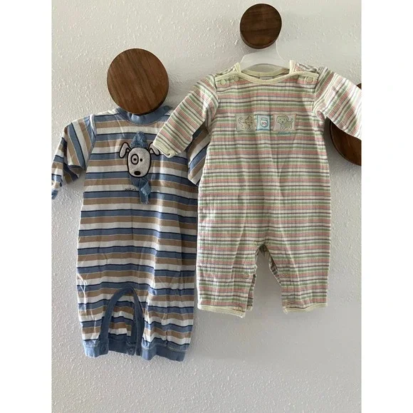 Vintage Osh Kosh Long‎ Sleeve Rompers