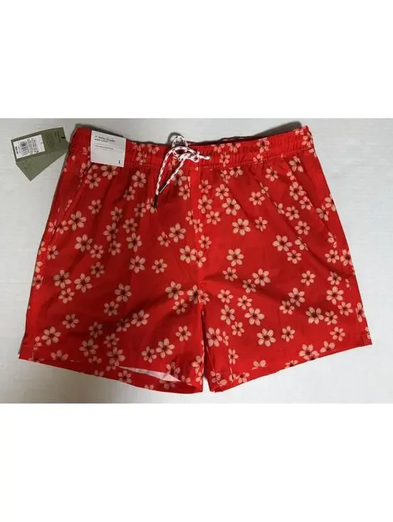 Goodfellow Red Floral Print 5