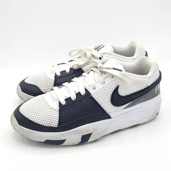 NIKE Ja Morant 1 Scratch 2.0 DX2294-102 GS White Black Size 6.5y