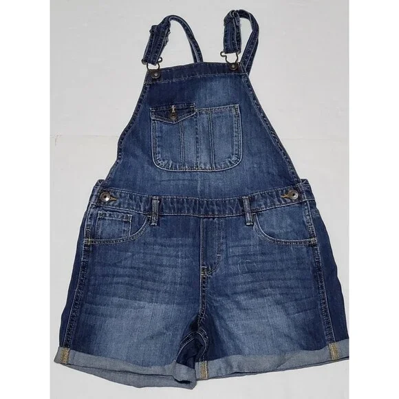 Oshkosh  Denim Overalls Size Kid's 12 Blue