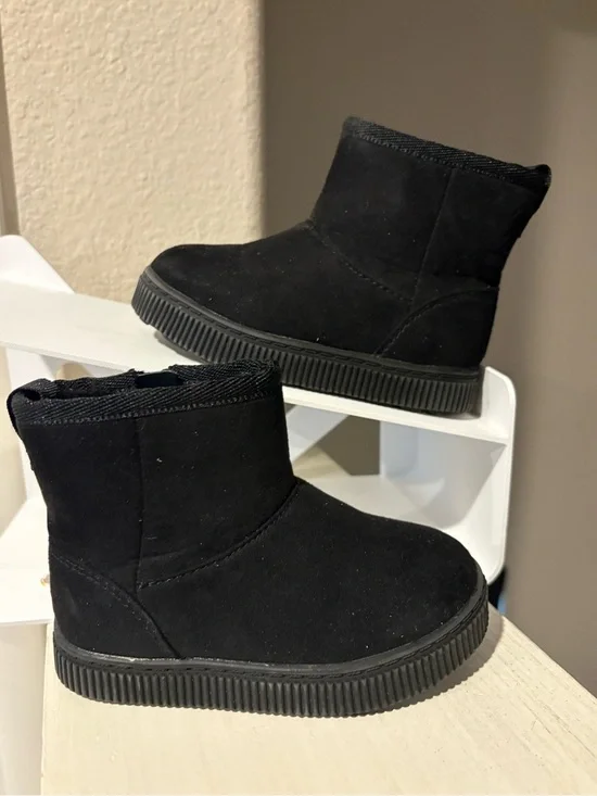 Cat & Jack Toddler Girls Arlo Zipper Shearling Style Boots ARLO Size 6