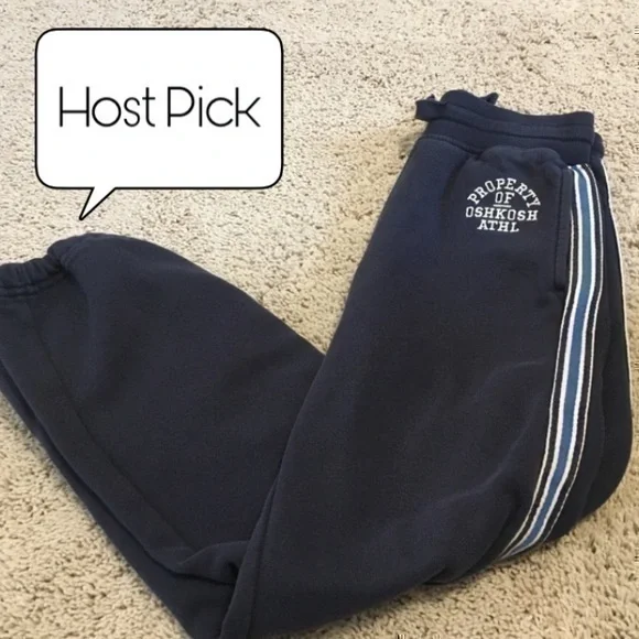 Boys size 10 navy Osh Kosh sweatpants NWOT