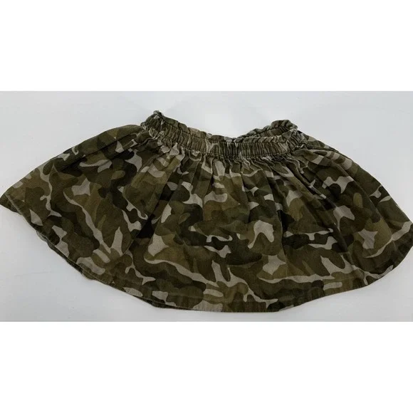 Oshkosh Corduroy Camo‎ Pattern girl skirt 3T