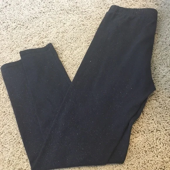 Osh Kosh Girls size 10 Navy sparky leggings