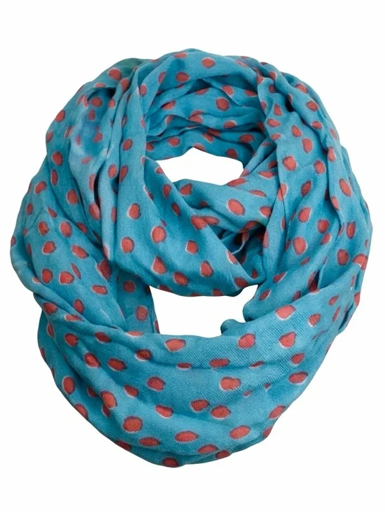 🆕 KATE SPADE • Leopard Dot Infinity Scarf Take A Walk On The Wild Side