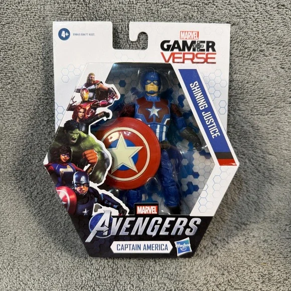 Hasbro Marvel Gameverse Captain America 6in‎ Action Figure