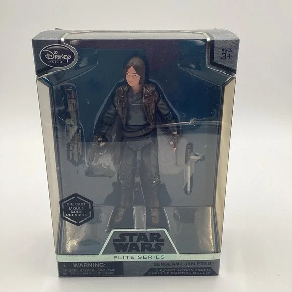 Star Wars Sergeant Jyn Erso‎ Rogue One Elite Series Die Cast Figure Disney