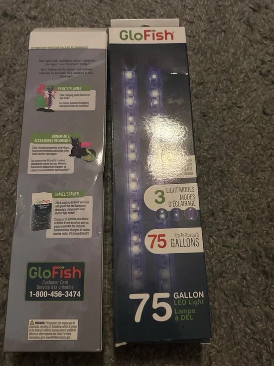 75-Gallon LED Aquarium Light - Blue