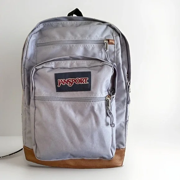 JanSport Cool Student Laptop Compatible Backpack Large Lavender Ash