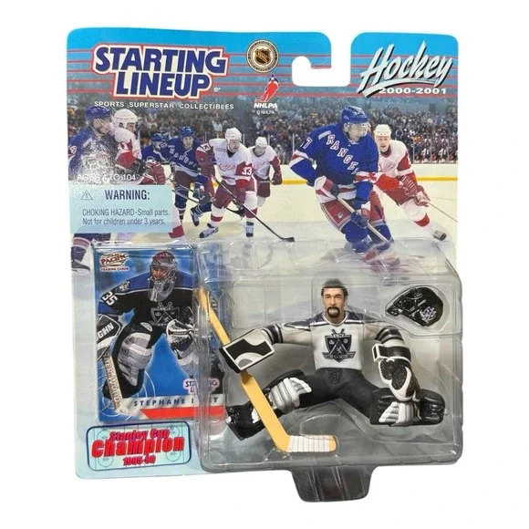 Stephane Fiset Starting Lineup 1999-2000 NHL Hasbro‎ Los Angeles Kings