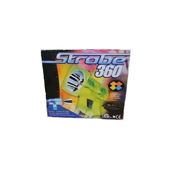 Strobe 360 Adjustable Speed Control Strobe Party Light by‎ Can You Imagine.