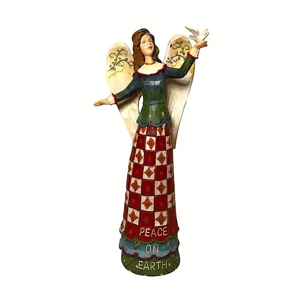 St. Nicholas Square‎ 2009 Winterland Collection Peace On Earth Angel Figurine