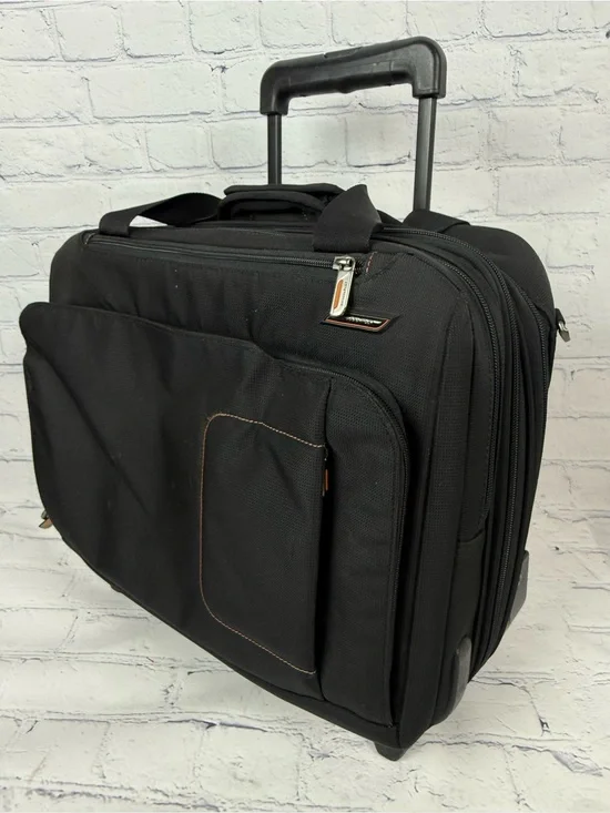 BRIGGS & RILEY Travelware Carry-on Laptop Rolling Black Travel Expandable Bag