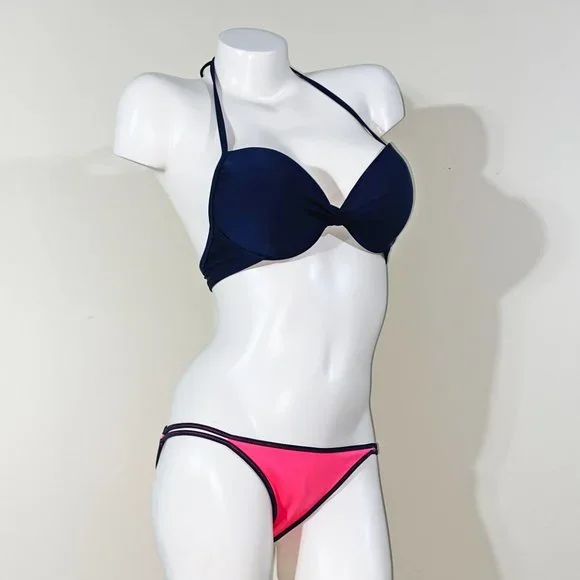 BIKINI SET - XHILARATION TOP & 1 VICTORIA SECRET BOTTOMS