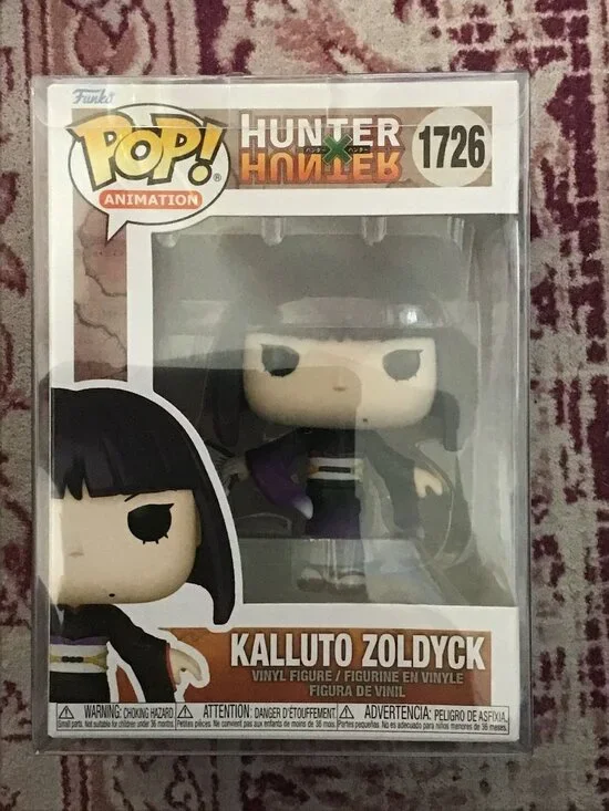 Funko Pop Animation Hunter X Hunter Kalluto Zoldyck #1726 Vinyl Figure Protector