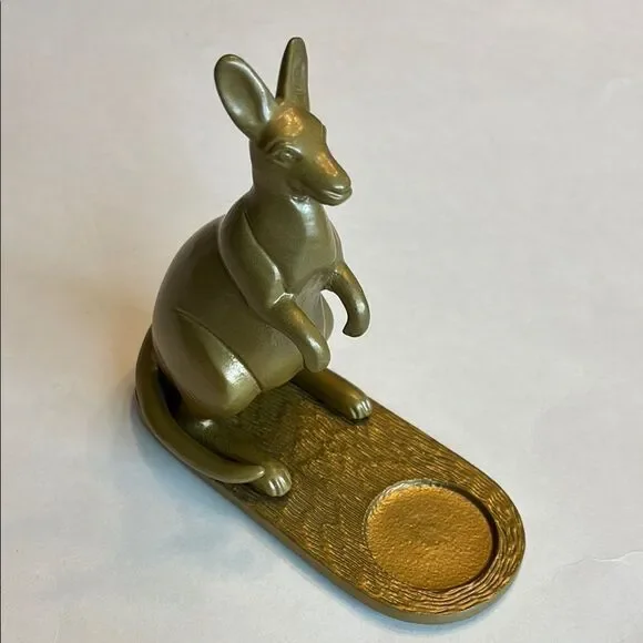 IKEA Brass Kangaroo Tea Light Candle Holder Markniva 2012