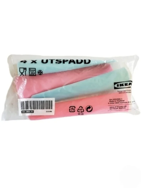 Ikea Utspadd Silcone Popsicle Tubes NIP