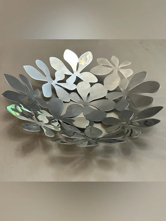 IKEA Stockholm Stainless Steel Leaf Bowl - Design Monika Mulder 16