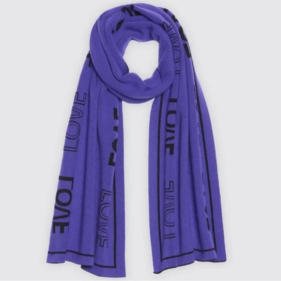 SANDRO Love Wool Blended Scarf