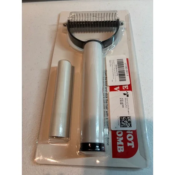 Double Sided Knot Adhesive Hair Comb Grooming Tool for‎ Pets NEW