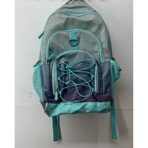 Pottery Barn teens, sparkle, ombre backpack (17 in)
