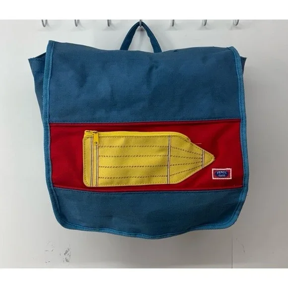 Vintage Napsack, School backpack (1980) 13X11x4