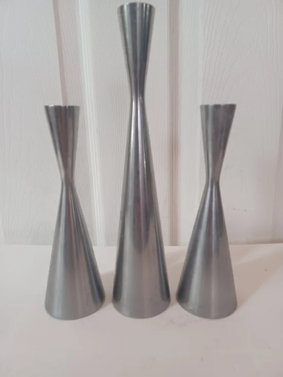 Vintage IKEA Gota Candlestick Holder Set of 3 Erika Pekkari MCM Scandinavian
