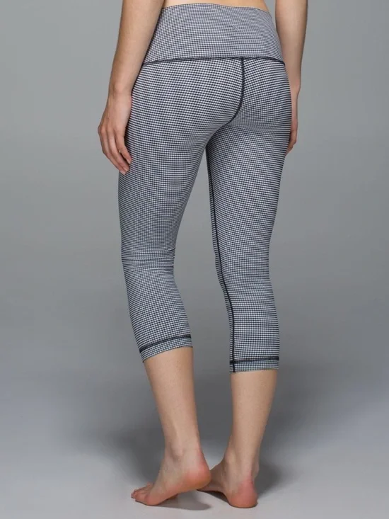 Lululemon Wunder Under Crop II (Roll Down)