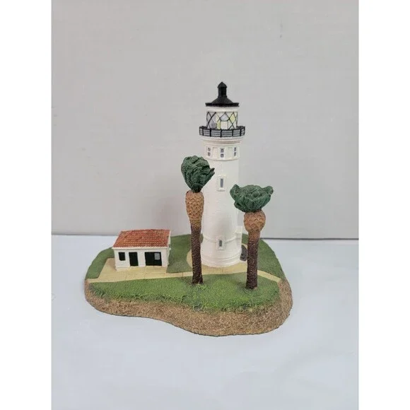 Danbury Mint Point Vicente Lighthouse Historic American Lighthouses II 1993...
