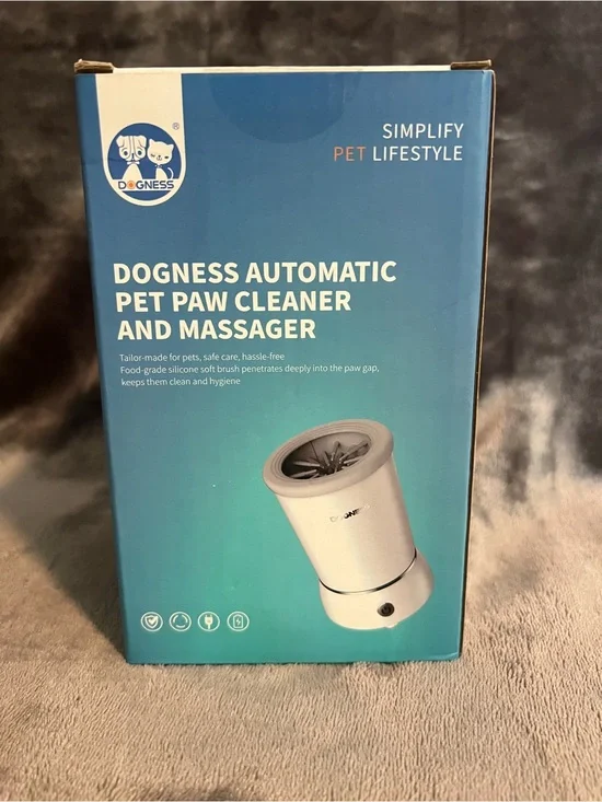 Dogness Automatic Pet Paw Cleaner & Massager - Pink