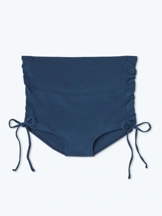 Summer Salt The Maternity Cinched High Rise Swim Bottom