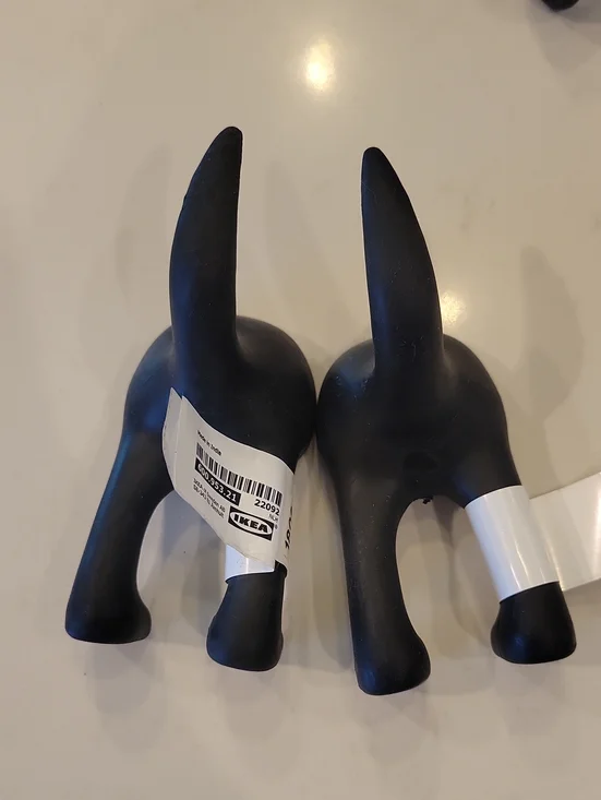 Ikea Dog Butt Hooks