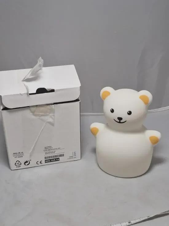 💥 IKEA TOVADER LED Night Light Children Baby Lamp Bear TÖVÄDER B4