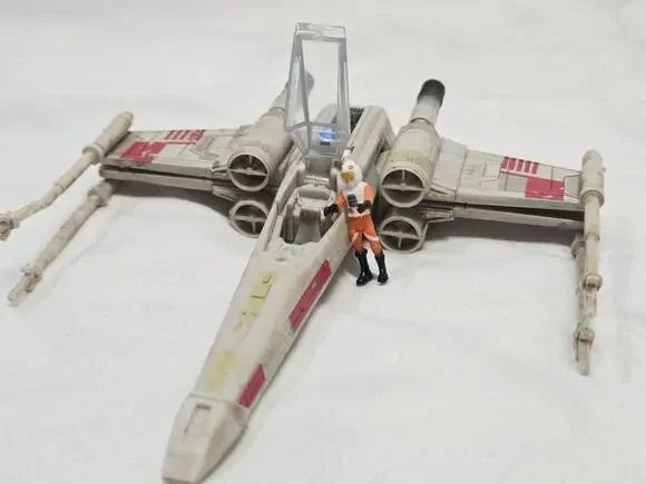 Galoob Micro Machines Star Wars Action Fleet Luke's X-Wing With R2D2 2022