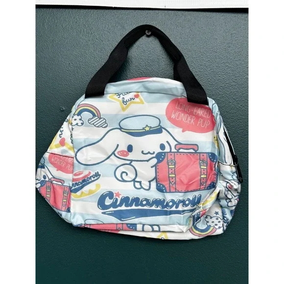 Cinnamoroll Anime Cartoon Full Insulated Lunch Bag AOP Size Small DBL HDLS