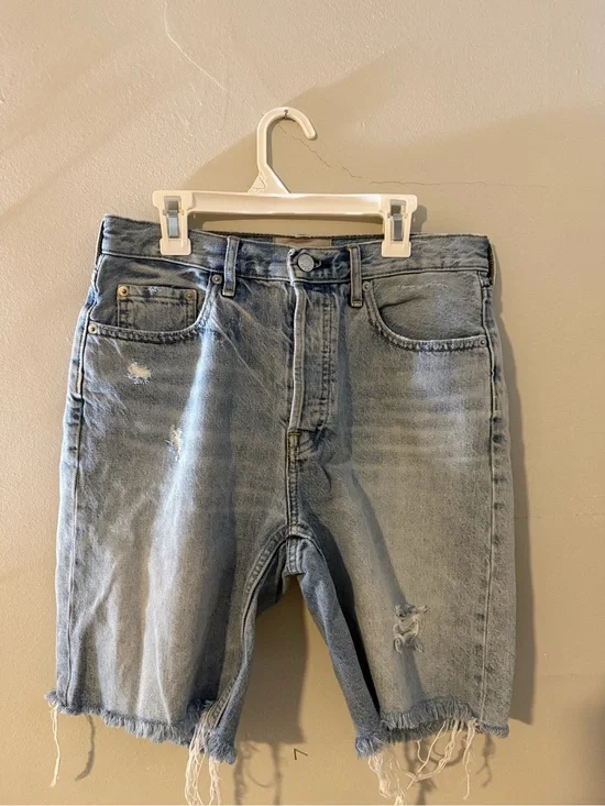 Everlane Light Blue Denim Shorts