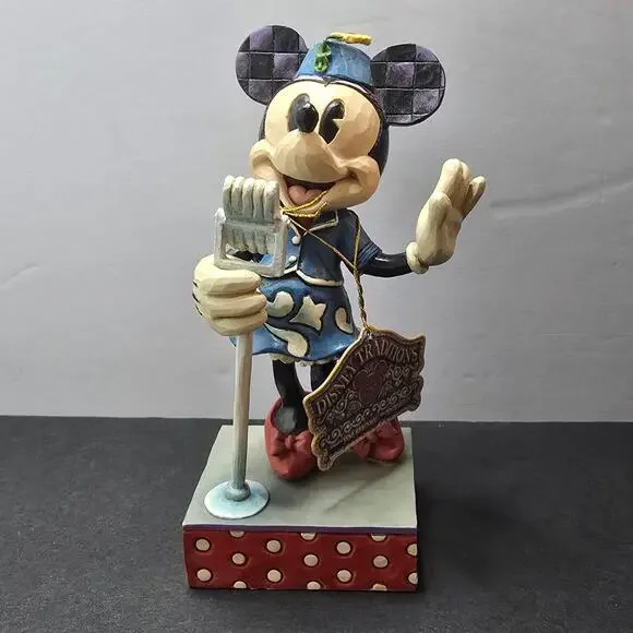 Jim Shore Disney Traditions Sweet Harmony Minnie Singer 4050388 Box Tag