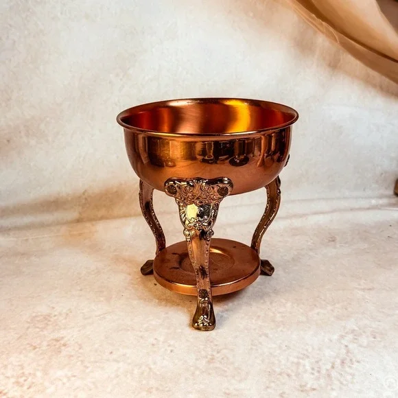 Princess House Copper Carafe Warming Stand