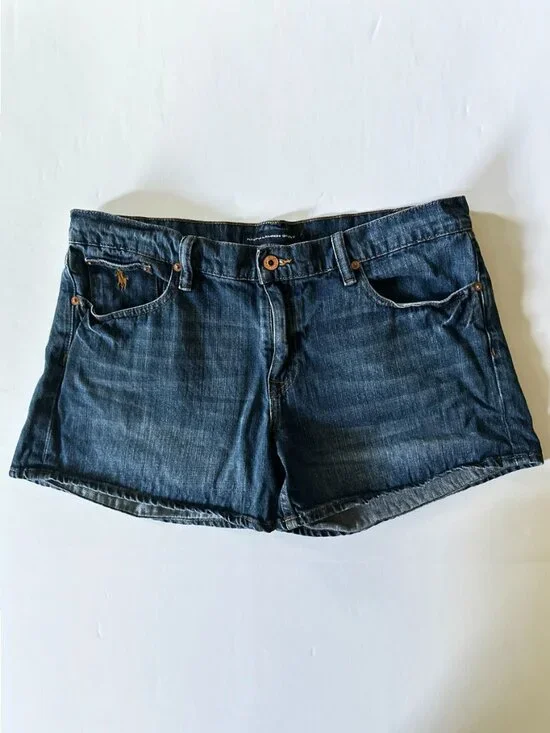 Ralph Lauren Sport Denim Jean Shorts Size 12