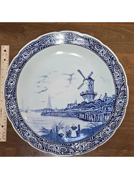 Vintage Royal Sphinx Delft Blue 16