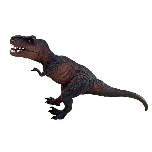 NKOK T-Rex Dinosaur Action Figure 15 inch Brown Black Realistic Toy Kids‎ 2020