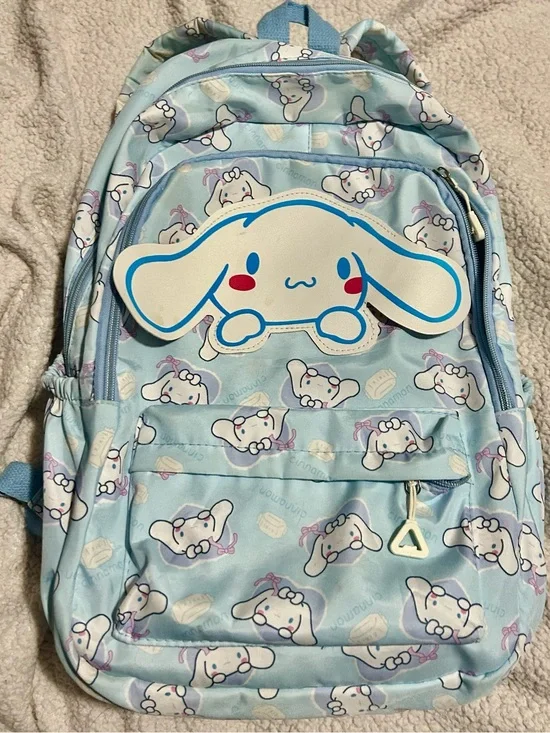 Cinnamoroll Kids Light Blue Character Big Backpack