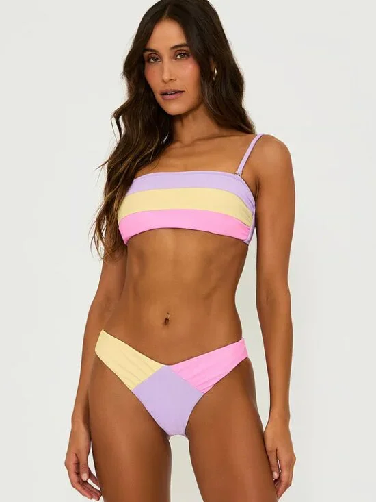 BEACH RIOT NWT | Kay Top in Sublime Spring Colorblock