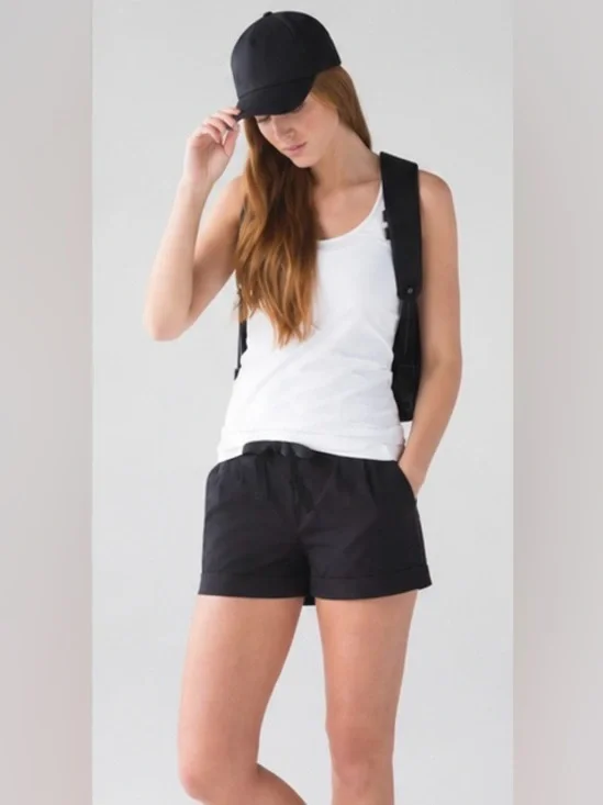 lululemon athletica Black Athletic Shorts