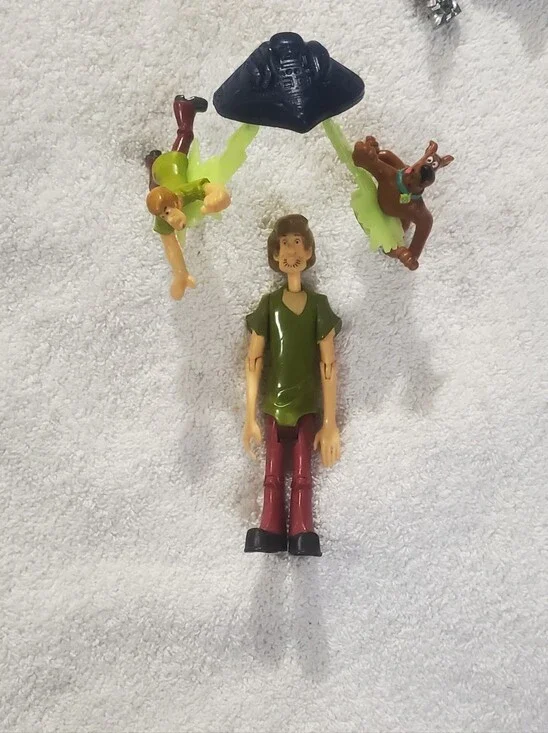 Scooby-Doo Shaggy Action Figure with Green Shirt and Brown Pants - Licensed Toy